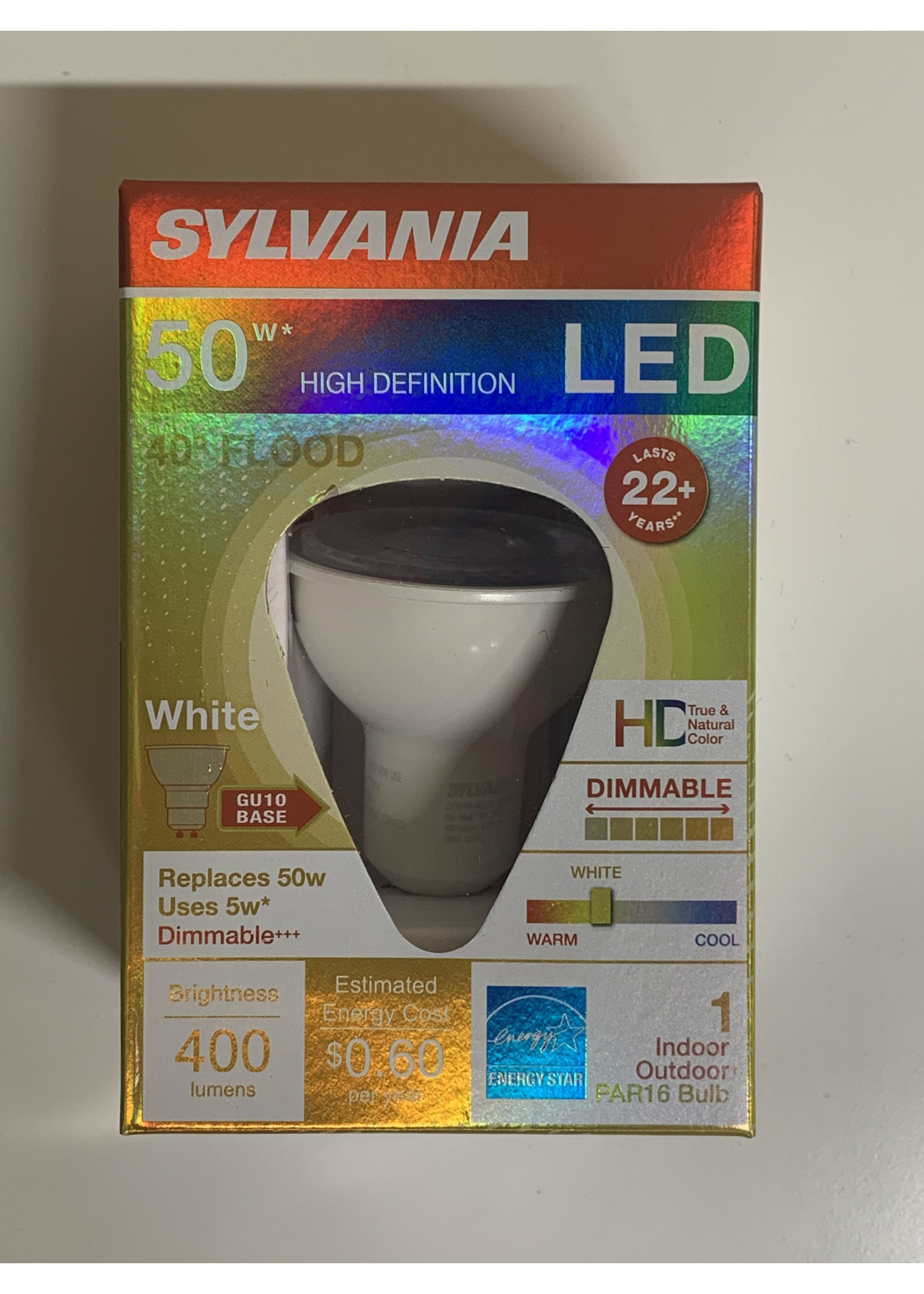 LEDVANCE LED HIGH DEFINITION WHITE 50W FL40 6/CS GU 10 (40002)