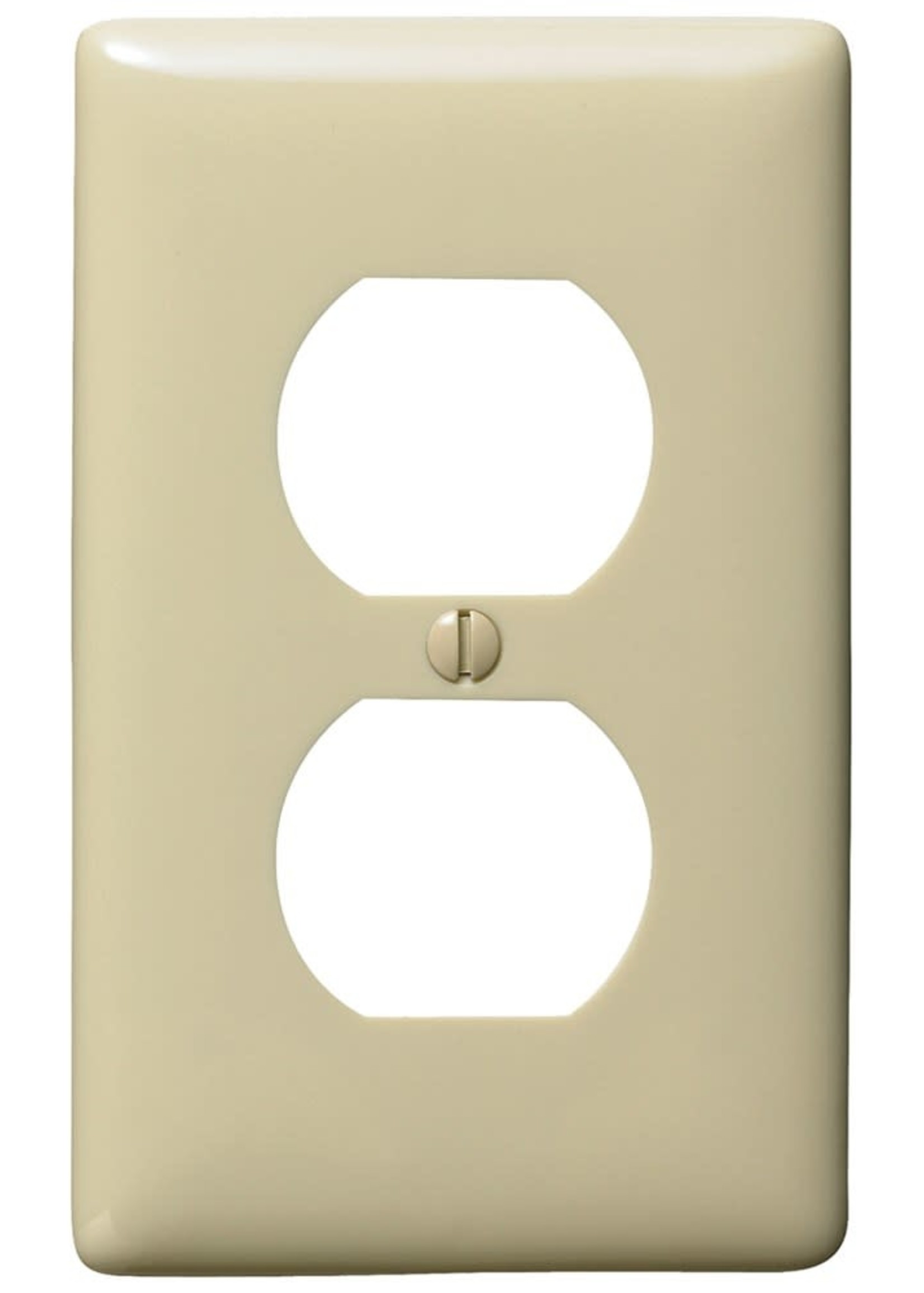 LEGRAND PLACA DE RECEPTÁCULO 2 GANGAS IVORY  (PS TP8I/PS SP8I)