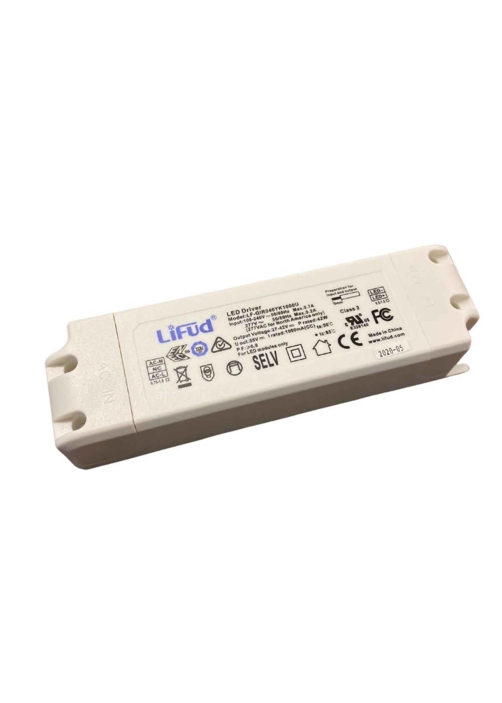 LIFUD LED DRIVER 100-277V (LF-GIR040YK1000U)