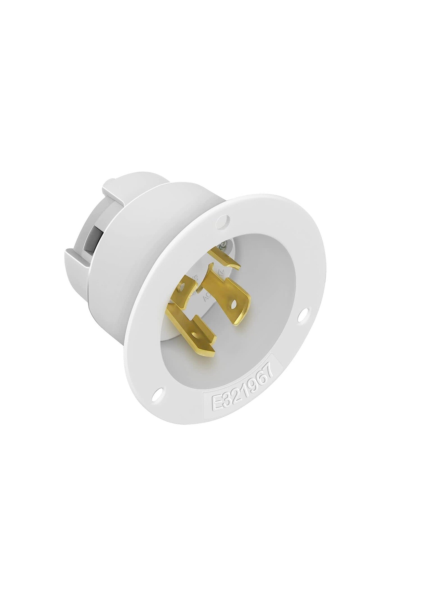 ENERLITES LOCKING FLANGED INLET (L14-30PFI)