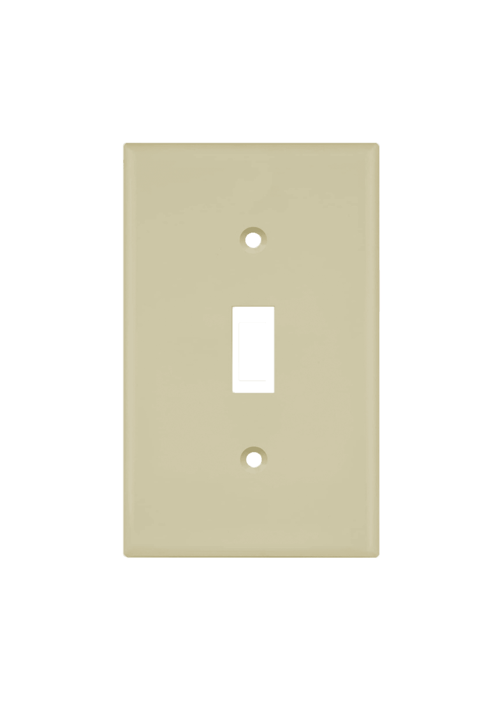 ENERLITES TOGGLE SWITCH PLATE IVORY 1 GANG (8811-I)