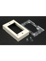 LEGRAND / WIREMOLD 15-V5751 FLUSH TYPE EXTENSION ADAPTER BOX
