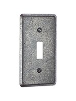 TAPA INDUSTRIAL 2 X 4 SWITCH SENCILLO METAL –58C30