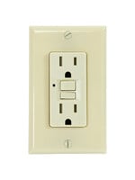 ATI ELECTRIC RECEPTACULO GROUND FAULT 15AMP TAMPER RESISTANT IVORY/ G1315TR-IV