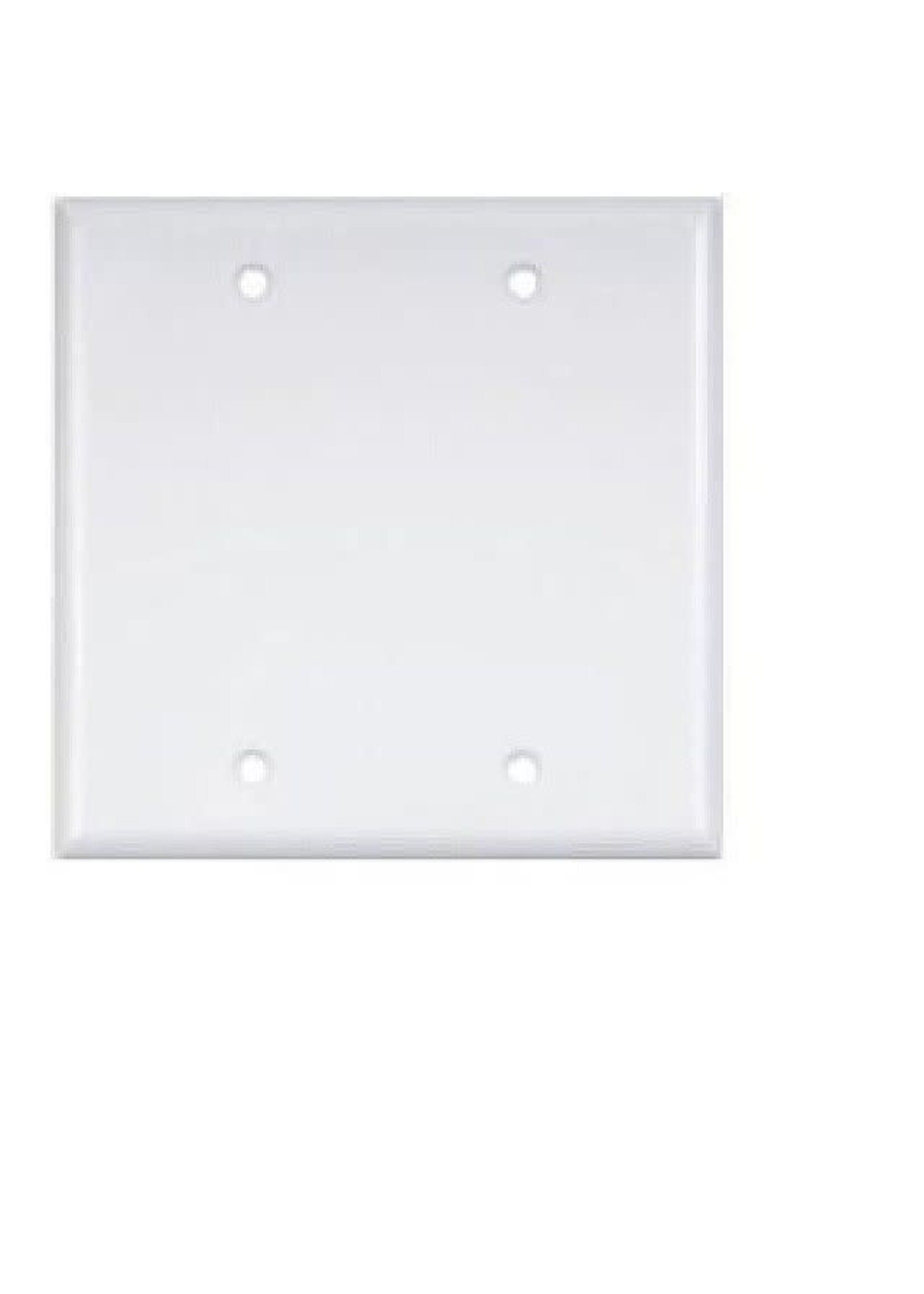 ENERLITES RESIDENTIAL BLANK WALL PLATE 2-GANG (8802-W)