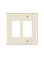 ENERLITES 8832-I RESIDENCIAL DECORATOR/GFCI STANDARD WALL PLATE 2 GANG