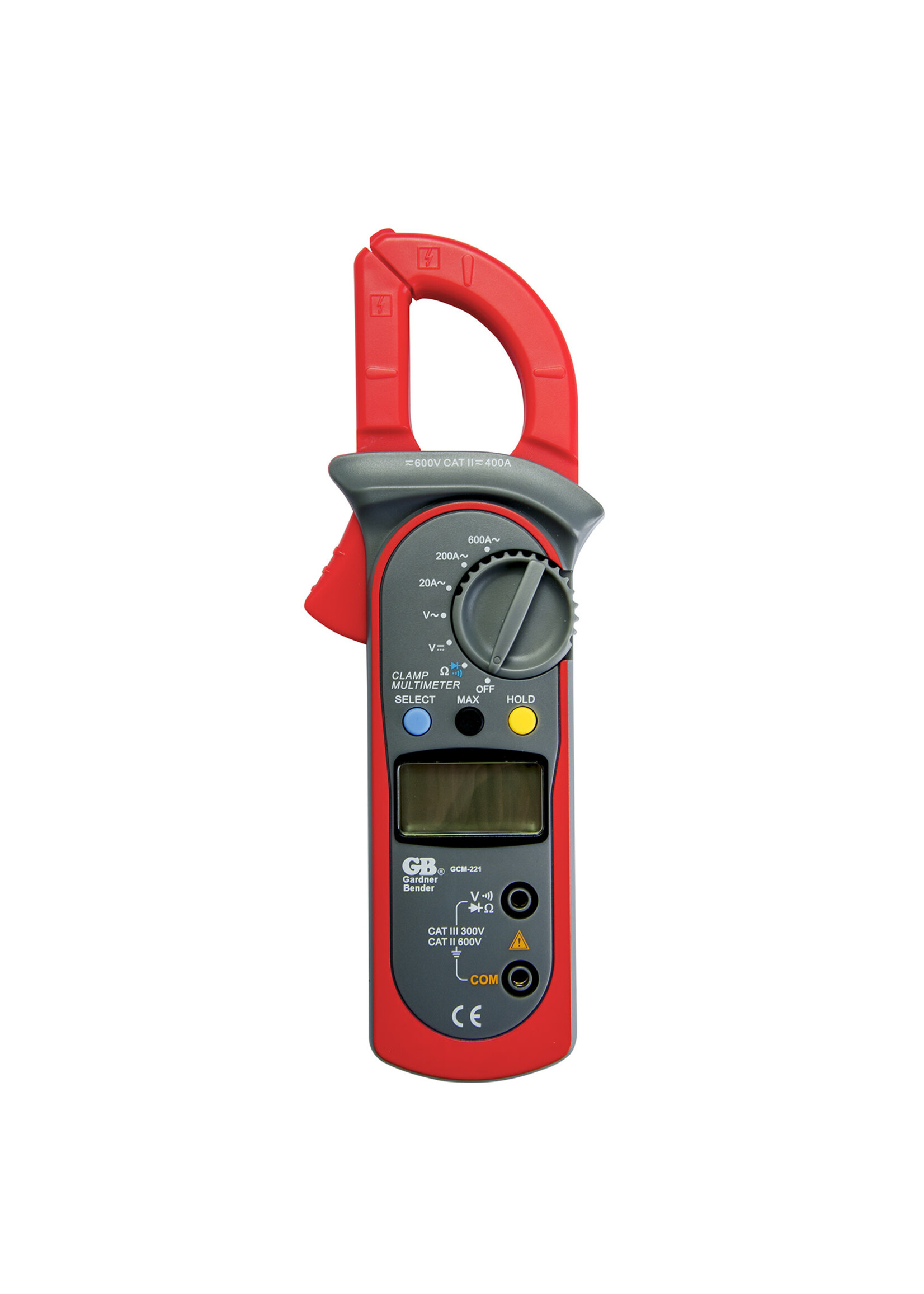 GARDNER BENDER 6 Function Digital Manual Ranging Clamp Meter/ GCM-221