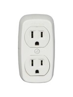 EAGLE RECEPTACULO DOBLE SUPERFICIAL (UF) 15AMP/125V WHT/78W