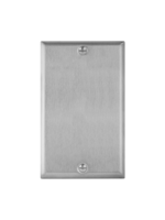 ENERLITES 7701 COMMERCIAL BLANK METAL PLATE 1G STAINLESS STEEL