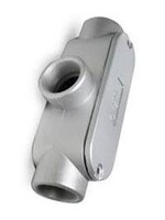 CONDULETO PVC CON TAPA TIPO T 1" - T 1173