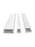 WIRE MOLD COVER 1/2" X 80" BLANCO (25 EA)