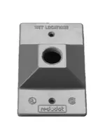 ATI TAPA WATERPROOF 2X4 GRIS 1 KO 1/2"