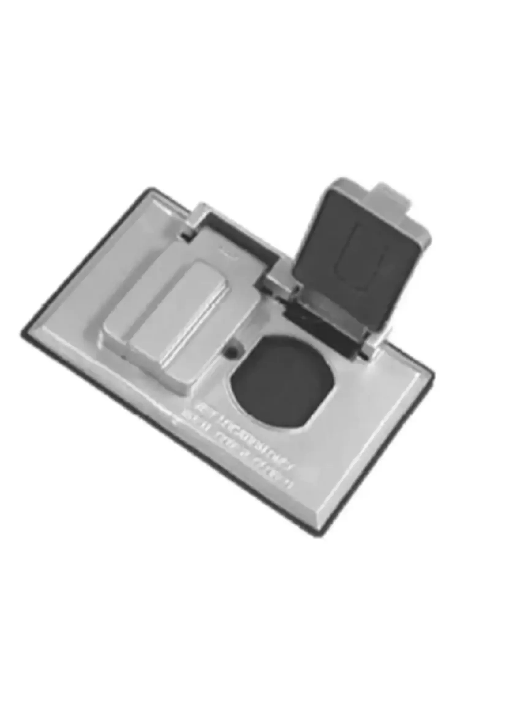 ATI ELECTRIC TAPA 2X4 METAL WPROOF HOR. GRIS / 3-M3151