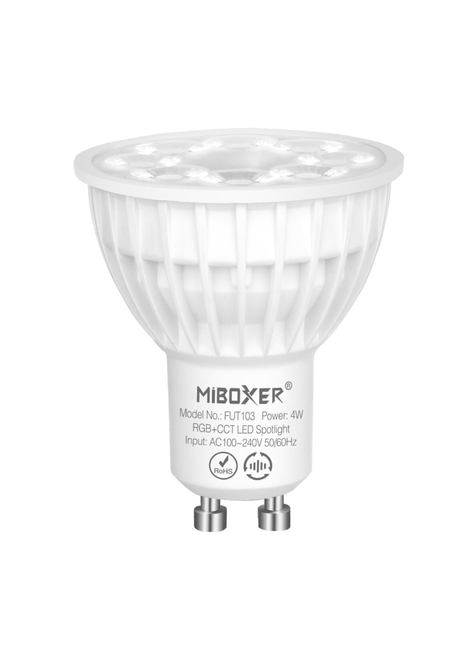 MIBOXER FUT103 GU10 4W RGB+CCT LED SPOT LIGHT 120-240V