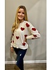 Miracle Open Back Heart Sweater