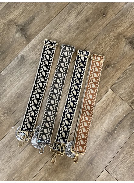 Ahdorned Cream Print Straps