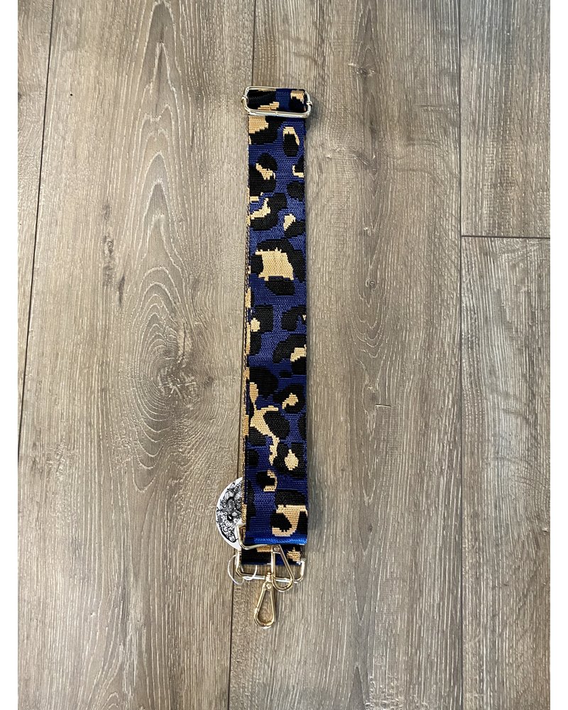 Ahdorned Leopard Bag Strap