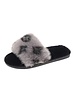 Melody Monogram Fluffy Slippers