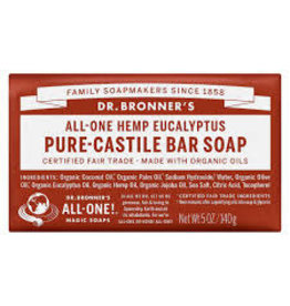 Dr. Bronners Dr Bronners Castile Bar Soap Eucalyptus 5oz