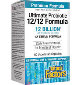 Natural Factors Natural Factors Ultimate Probiotic 12/12 Formula 60vgc