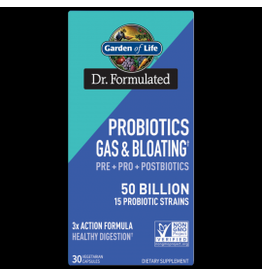 Garden of Life Garden of Life Dr. Formulated Probiotics Gas & Bloating 50billion 30cap