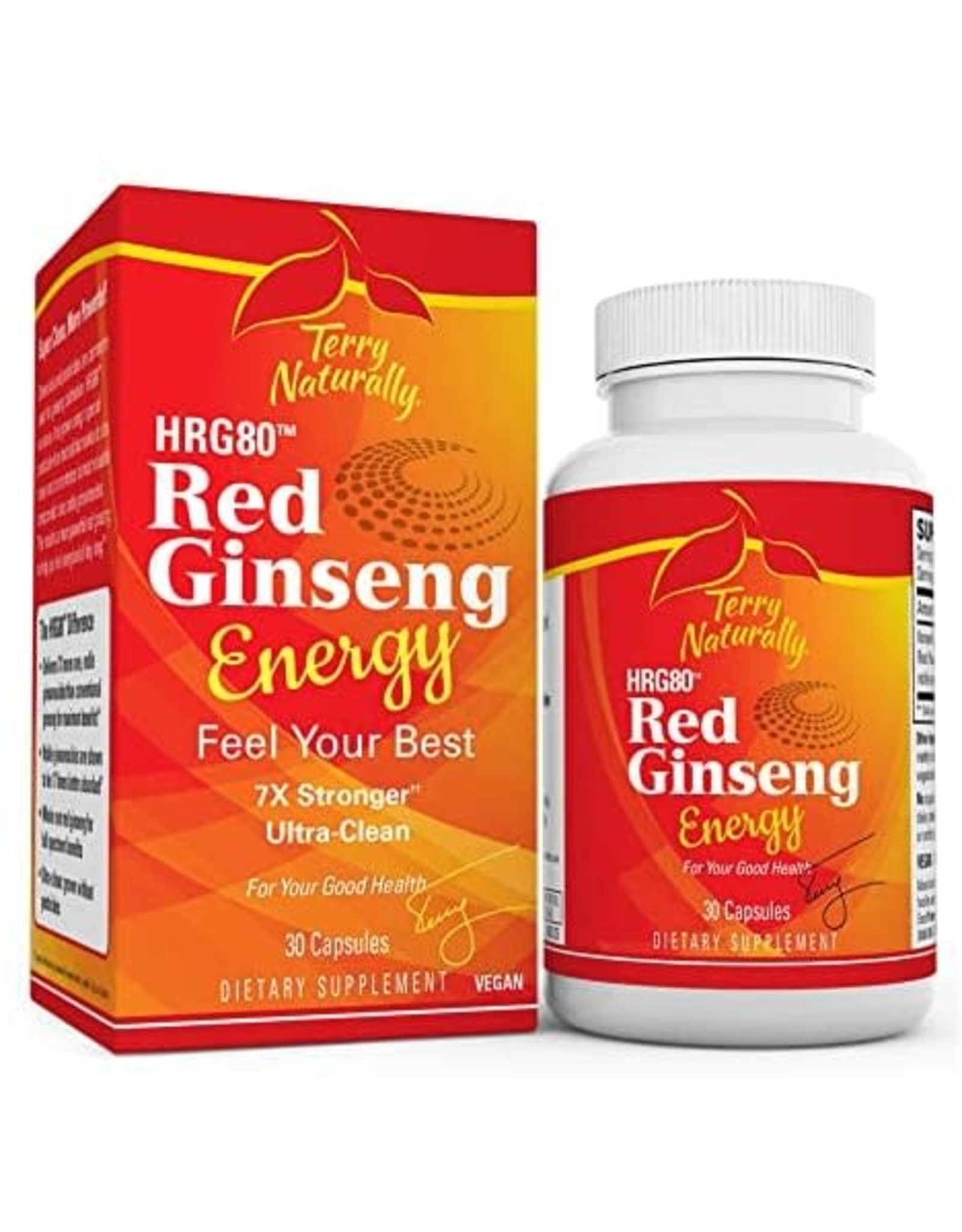 Terry Naturally Terry Naturally Red HRG80 Ginseng Energy 30cap