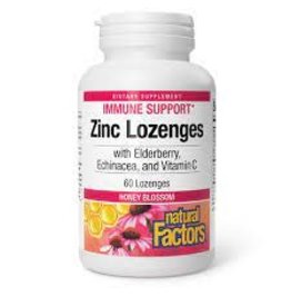 Natural Factors Natural Factors Zinc Lozenges 60loz