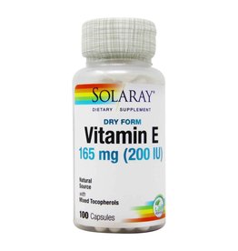 Solaray Solaray Dry Vitamin E 165mg 200sfg
