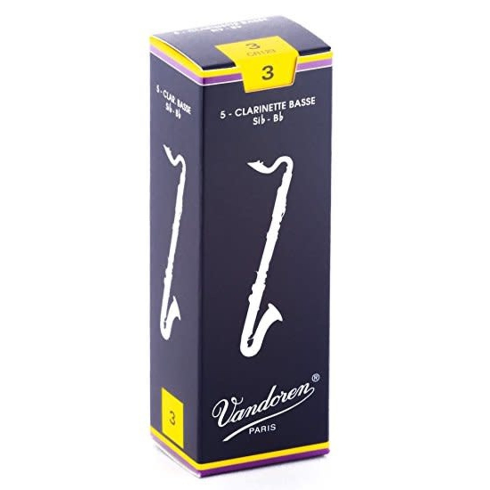 Vandoren Vandoren Traditional Bass Clarinet Reeds (Box of 5)