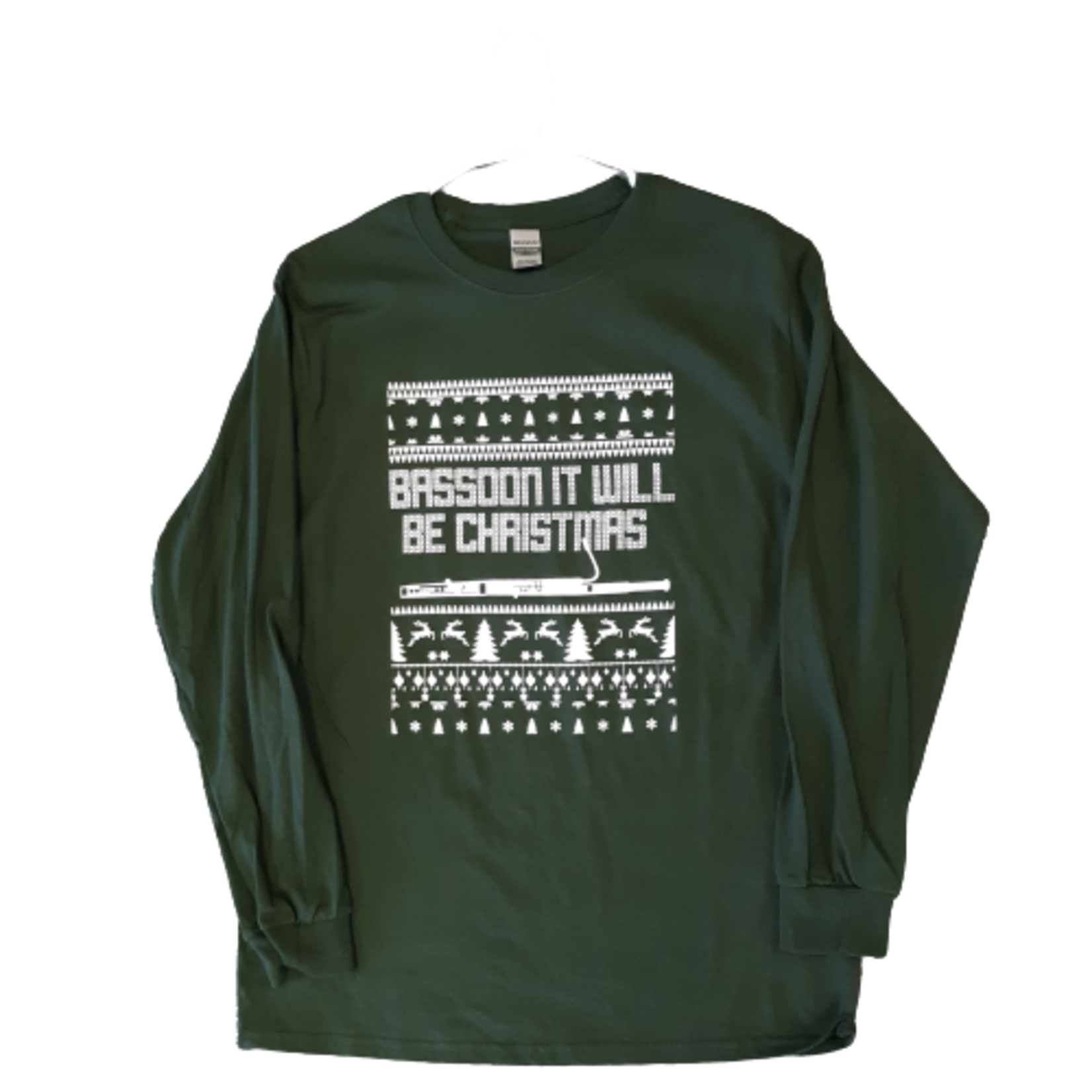 Bassoon It Will Be Christmas Long Sleeve Shirt