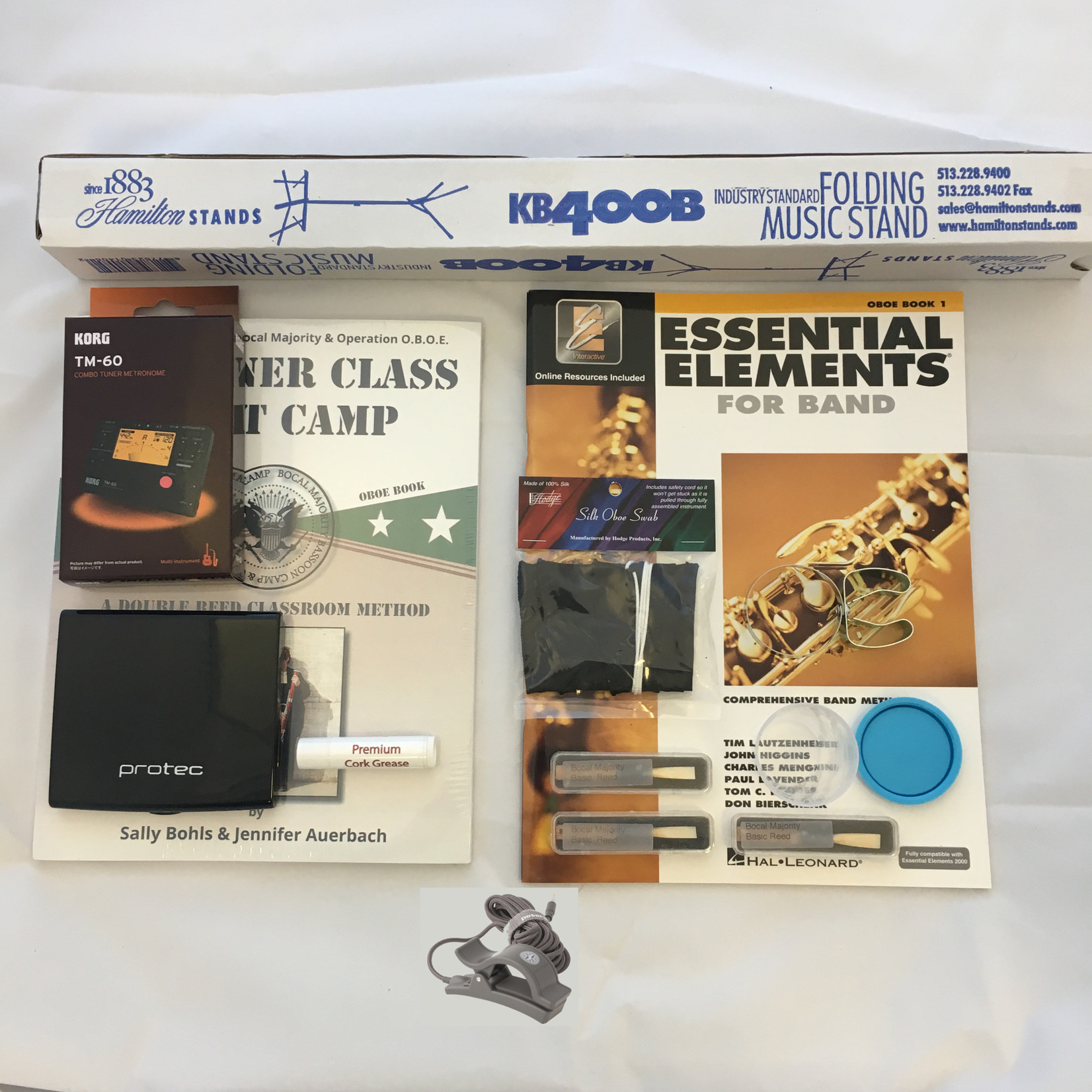Bocal Majority Beginner Oboe Supply Kit