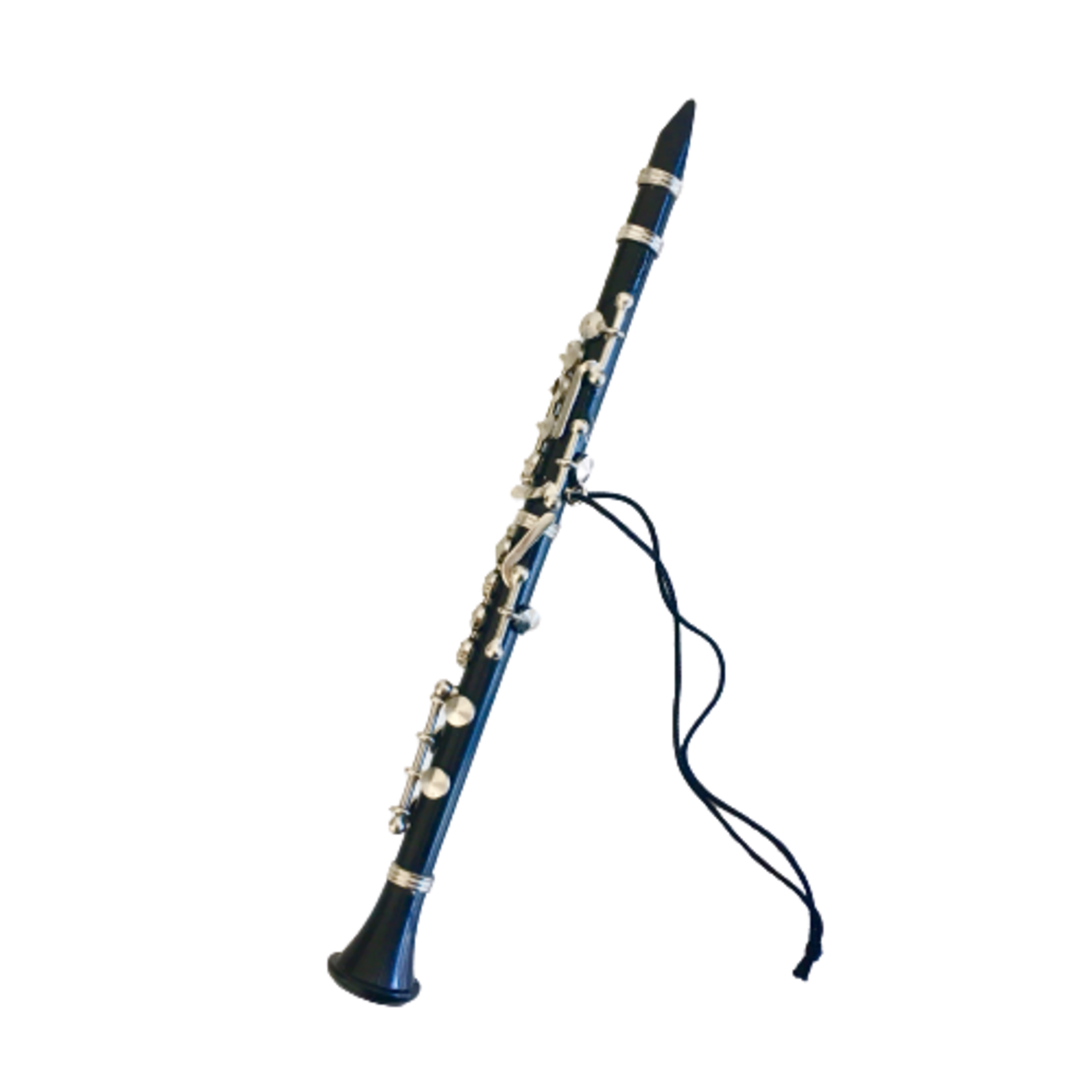 Broadway Gifts Clarinet ornament, black, 6 inches