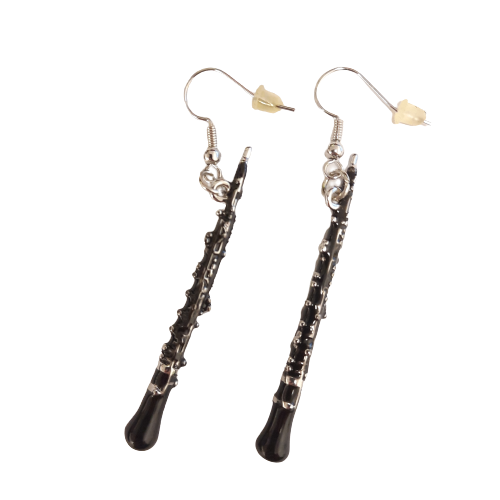 Oboe Earrings Bocal Majority Woodwinds