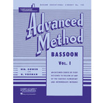 Rubank Publications RUBANK ADVANCED METHOD BASSOON VOL 1