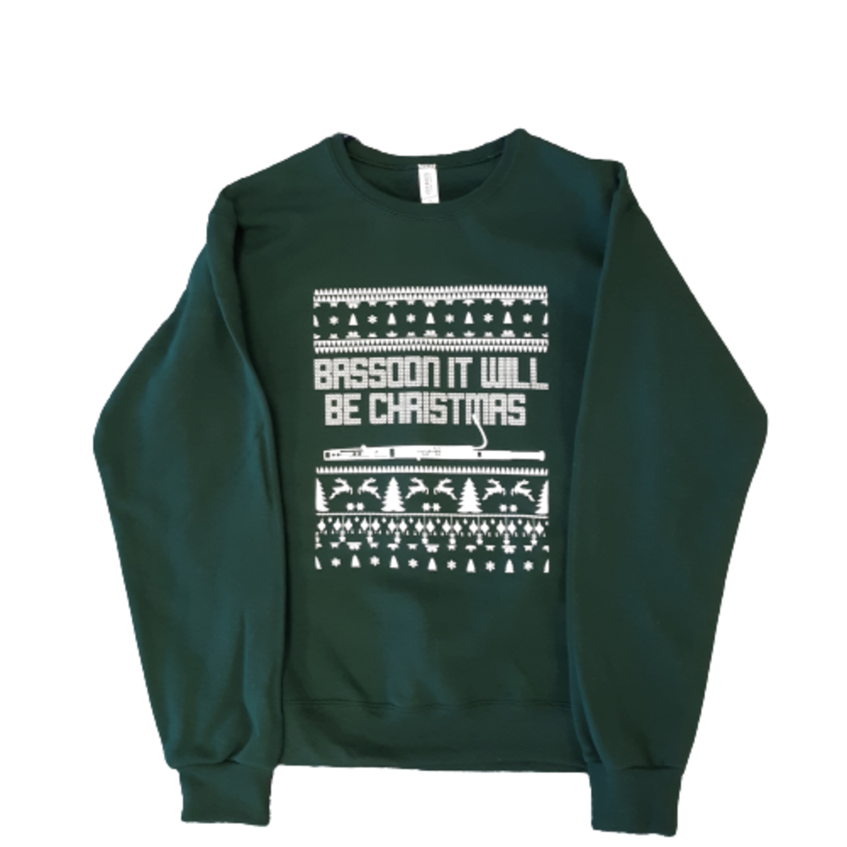 Bassoon It Will Be Christmas Sweatshirt