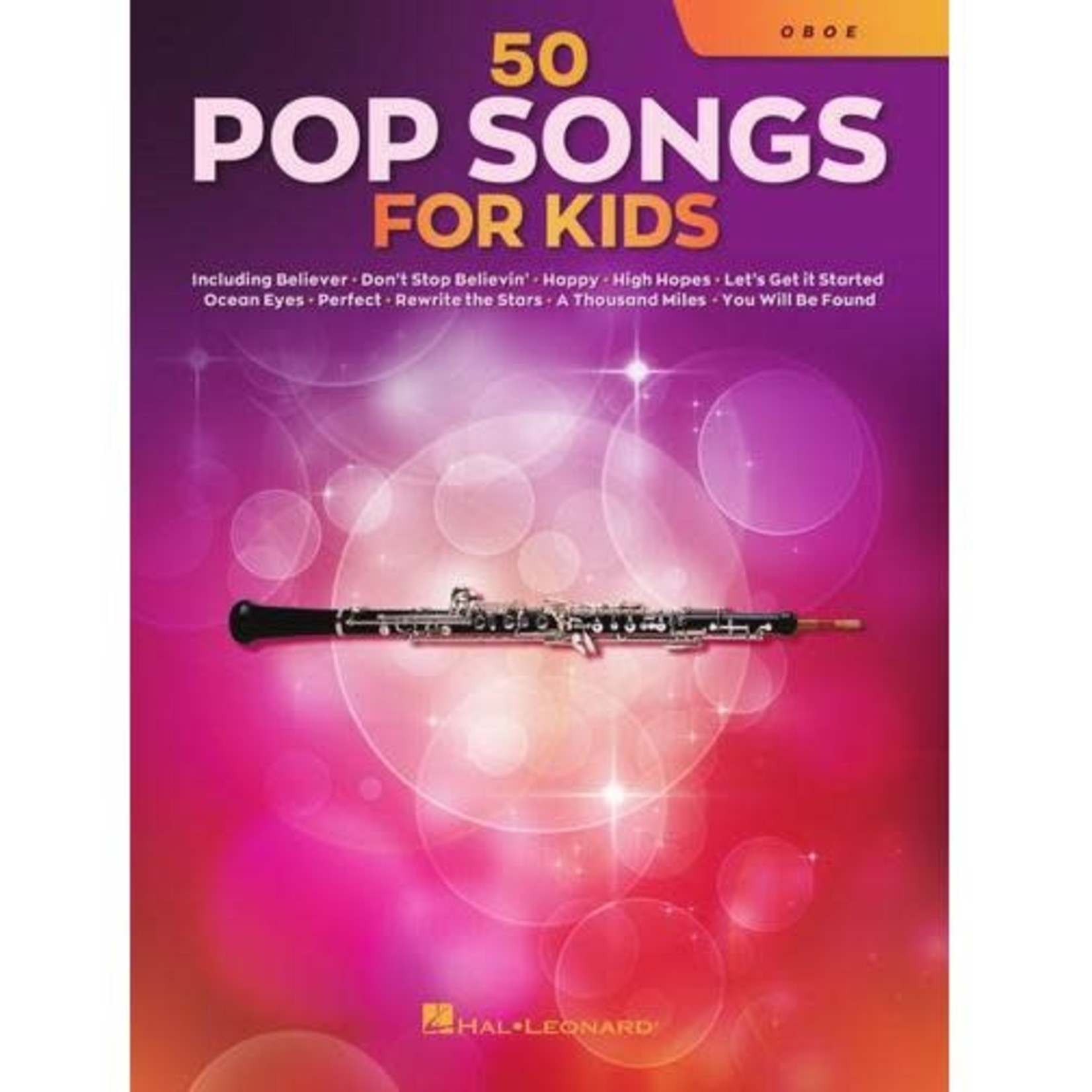 Hal Leonard 50 Pop Songs for Kids for Oboe