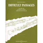 Boosey & Hawkes Difficult Passages - Volume 1 for Oboe and Cor Anglais (ed. Rothwell)