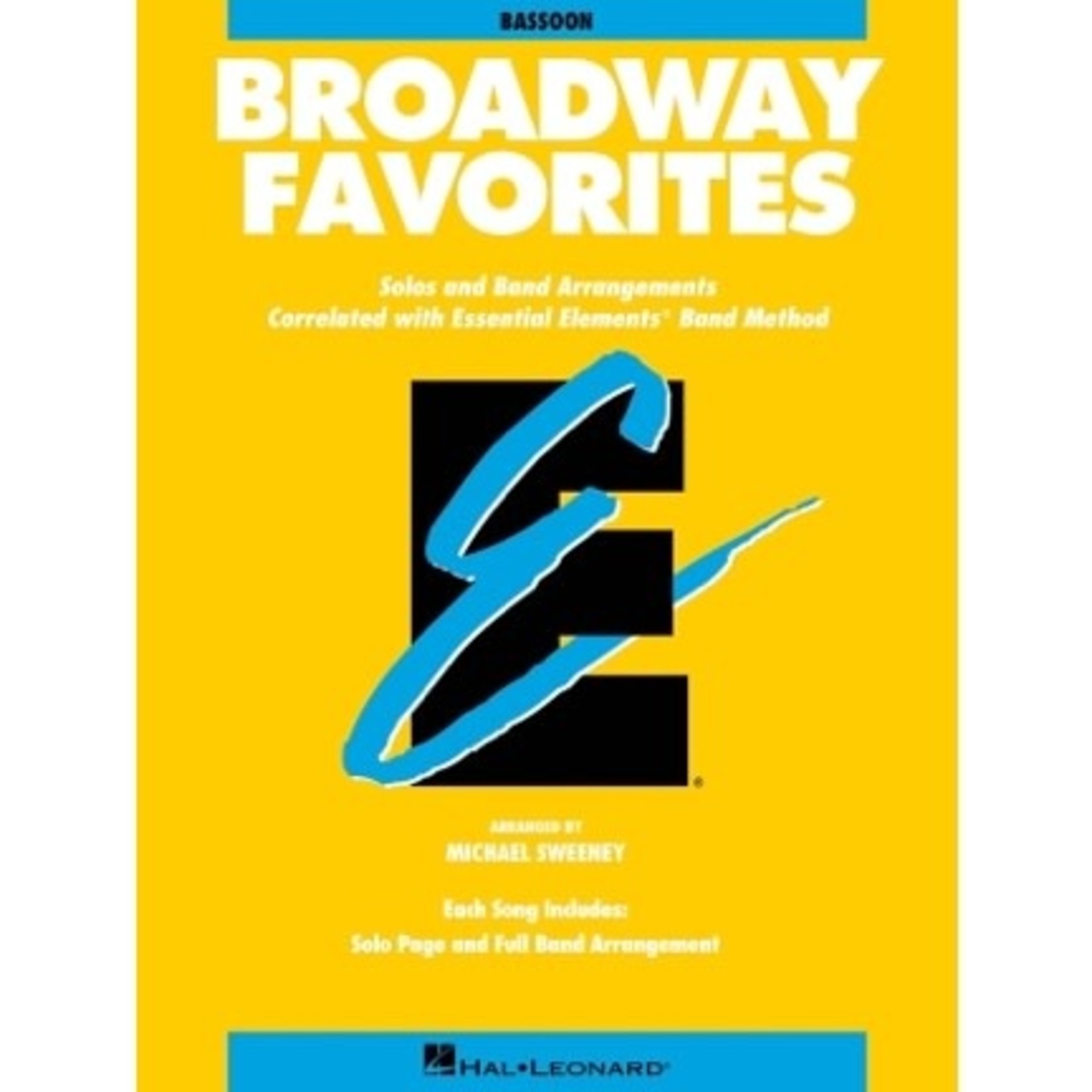 Hal Leonard Essential Elements Broadway Favorites Bassoon