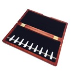 Wood Bassoon Reed Case, holds 9 (peg-style)