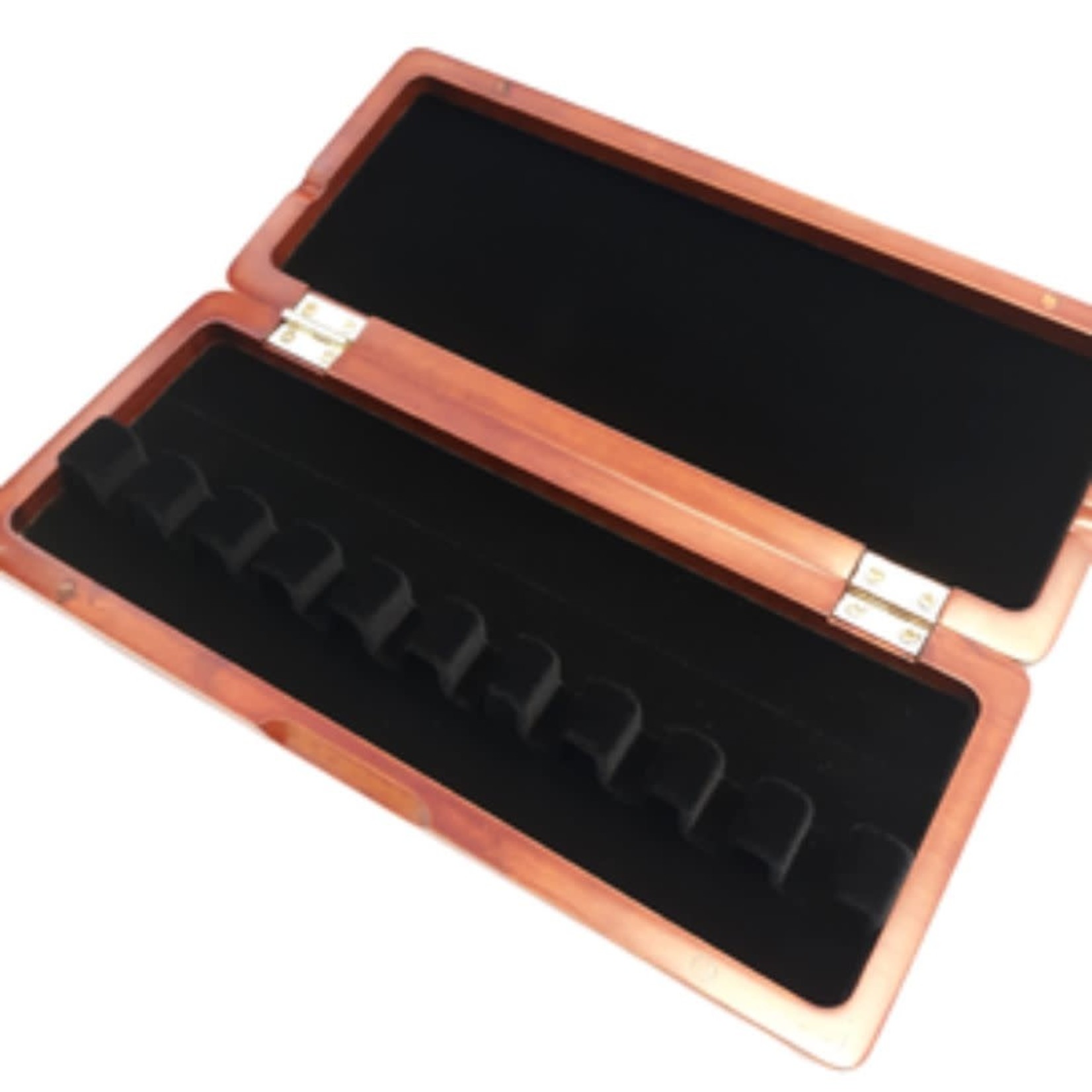 Wood Bassoon Reed Case, holds 10 (ribbon-style)