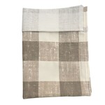 Bocal Majority Tool Wrap Wallet Roll Hangs Over the Stand Beige Checker