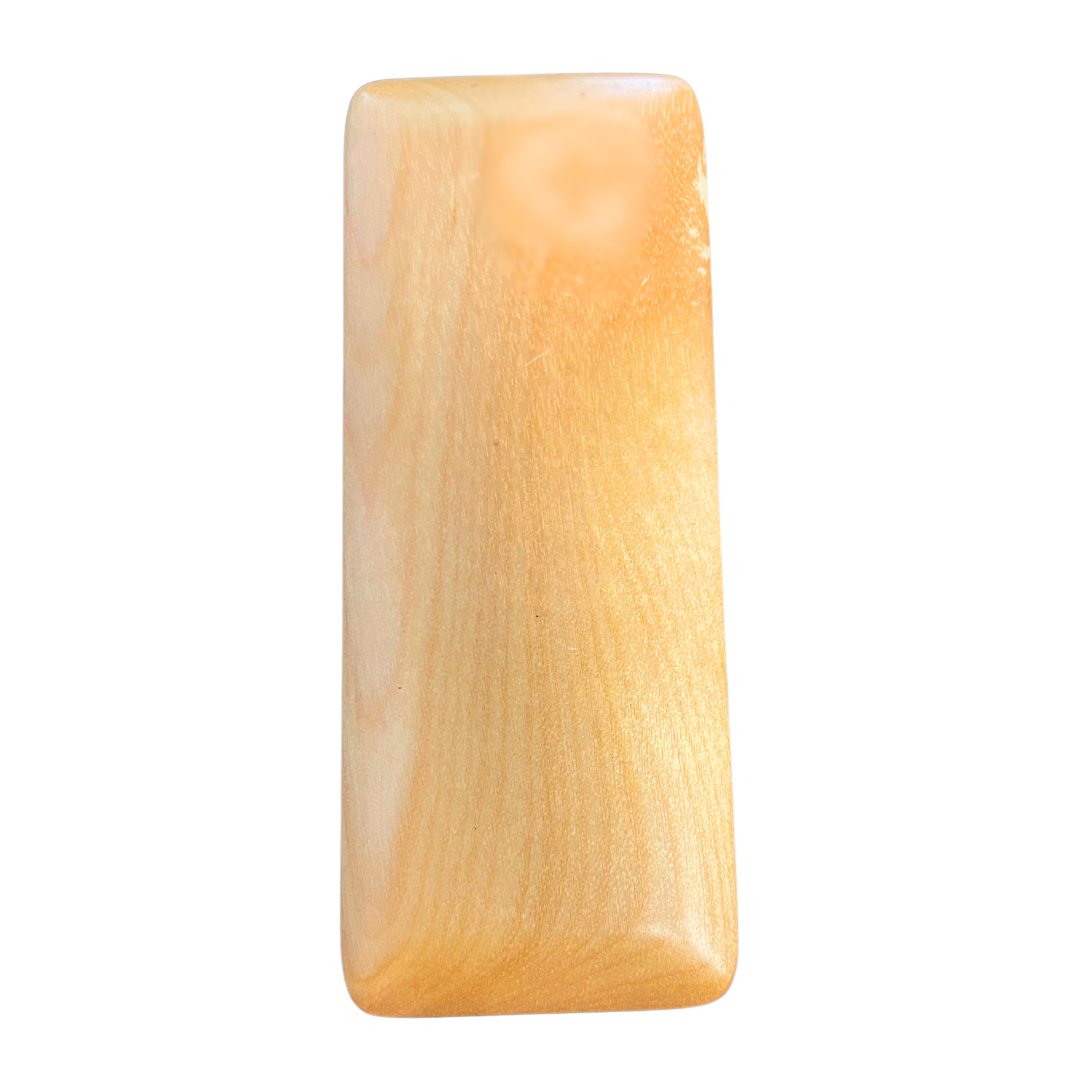 Wood Bassoon Reed Case, holds 1 (pegstyle) Light Wood Bocal Majority