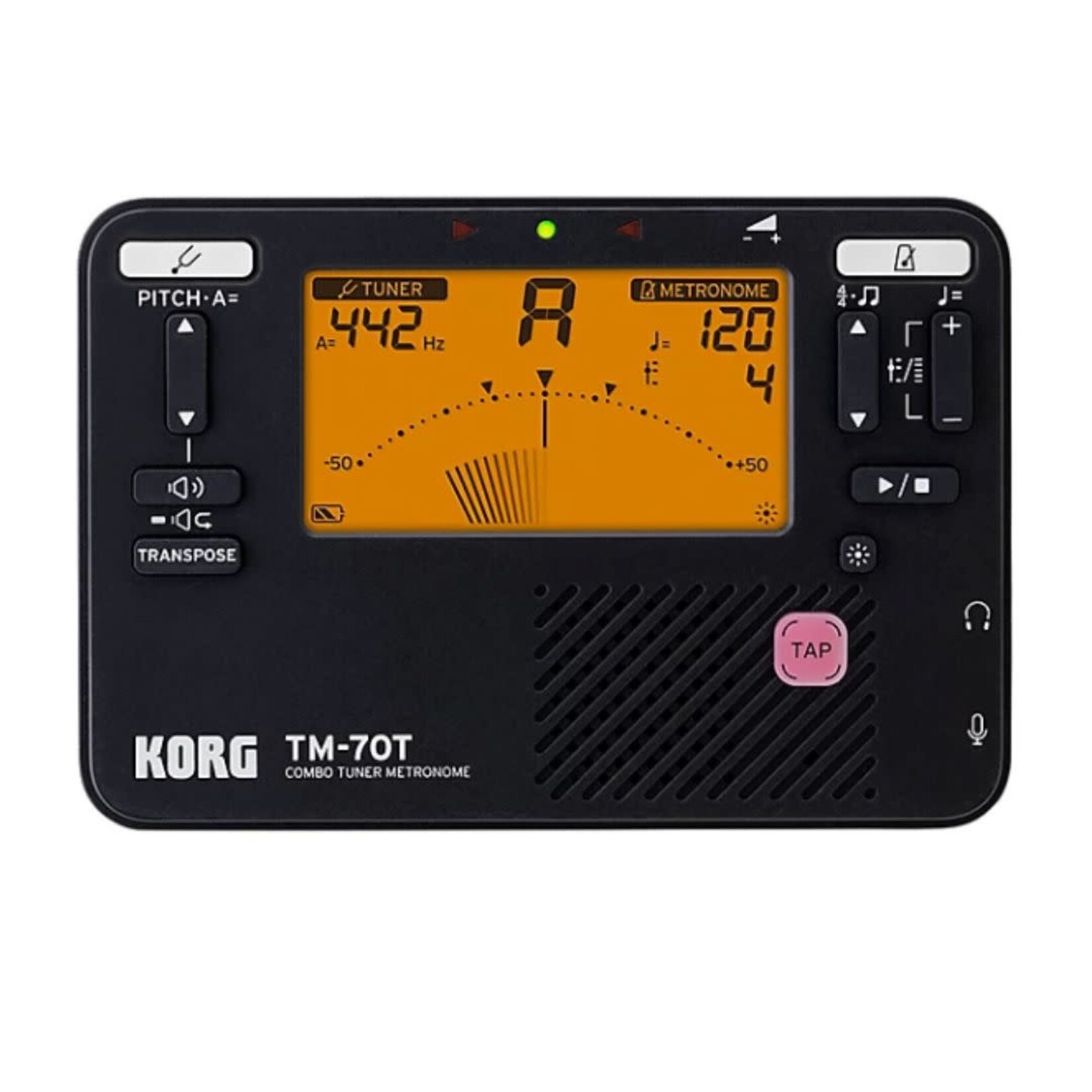 KORG Korg Tuner/Metronome TM 70 Black