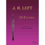 Jeanne Inc Luft (Anderson) 24 Etudes for Oboe or Saxophone for TMEA All State 2025-2026