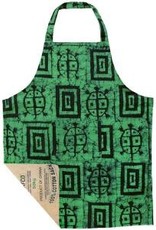 Global Mamas Apron Adult Box Turtle Lime