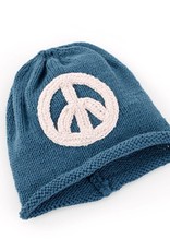 Pebble Peace Hat Blue Small (0-6 months)