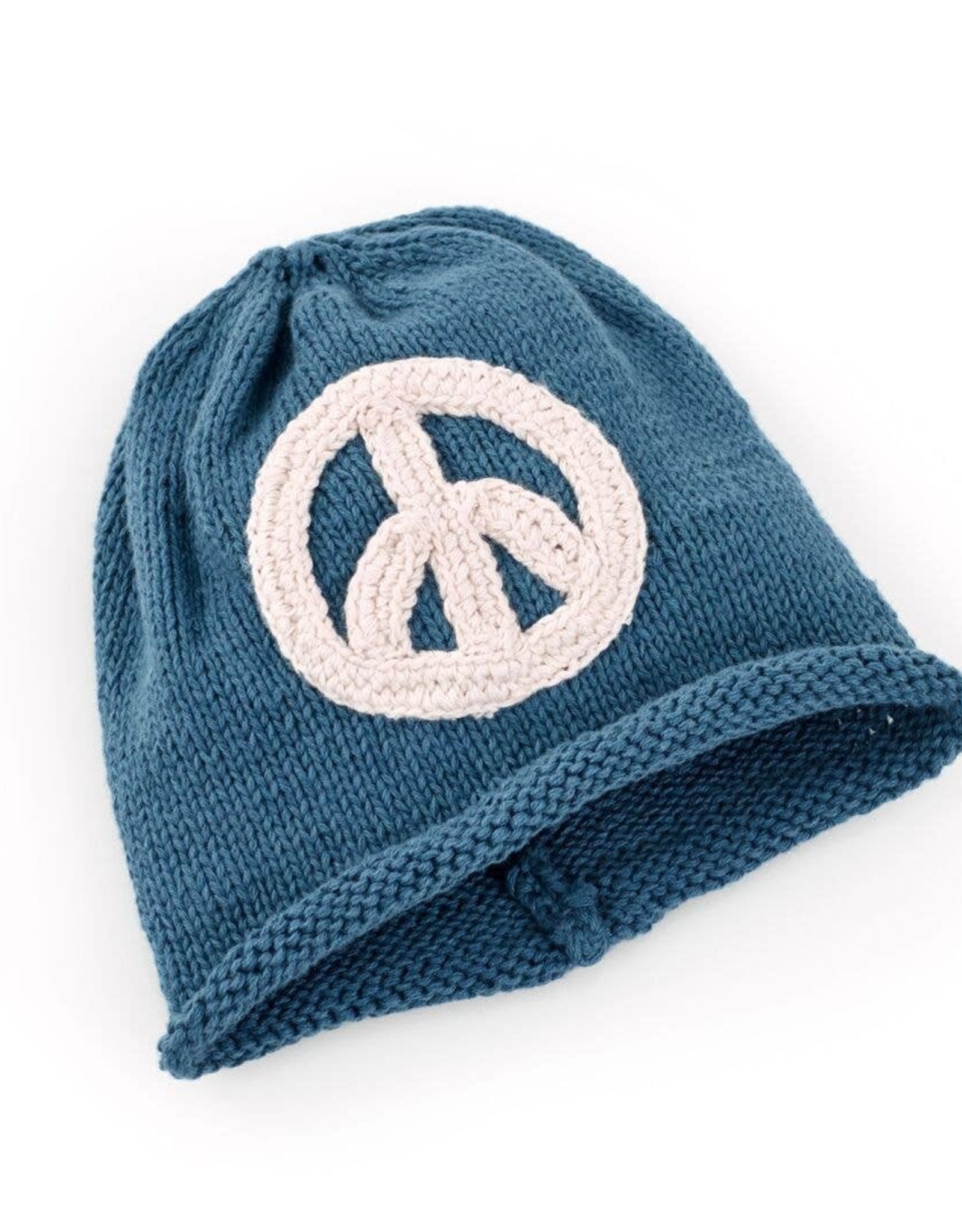 Pebble Peace Hat Blue Small (0-6 months)