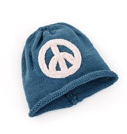 Pebble Peace Hat Blue Small