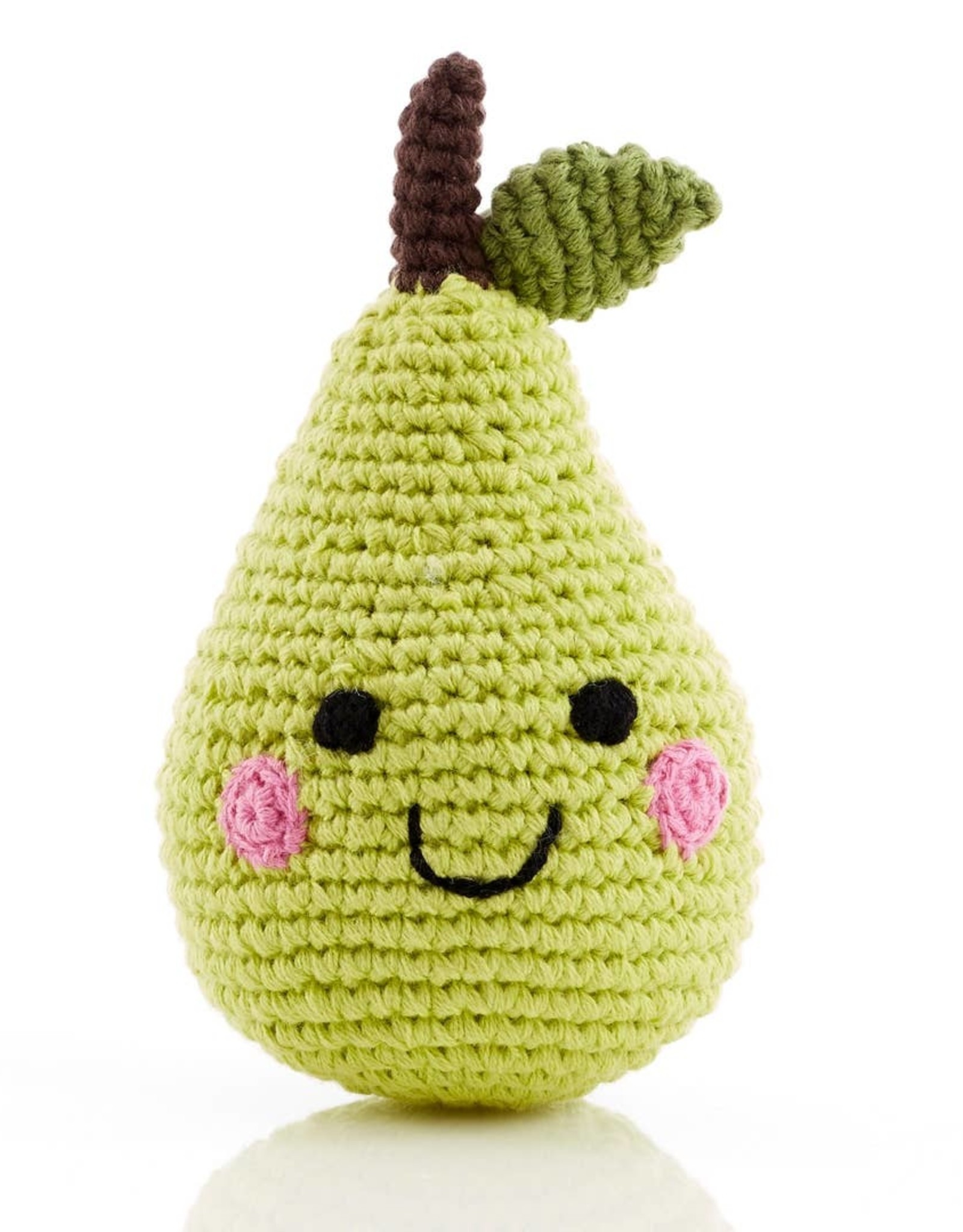 Pebble Friendly Pear Rattle