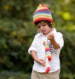 Pebble Bunny Rattle Rainbow